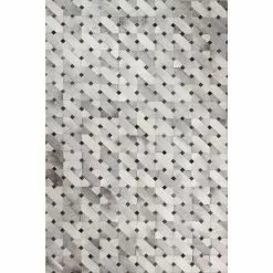 Santa Fe Grey 9 ft. x 12 ft. Geometric Contemporary Area Rug by BASHIAN