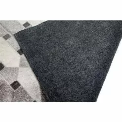 Santa Fe Grey 9 ft. x 12 ft. Geometric Contemporary Area Rug by BASHIAN -BASHIAN Shop grey bashian area rugs 649652279077 c3 1000