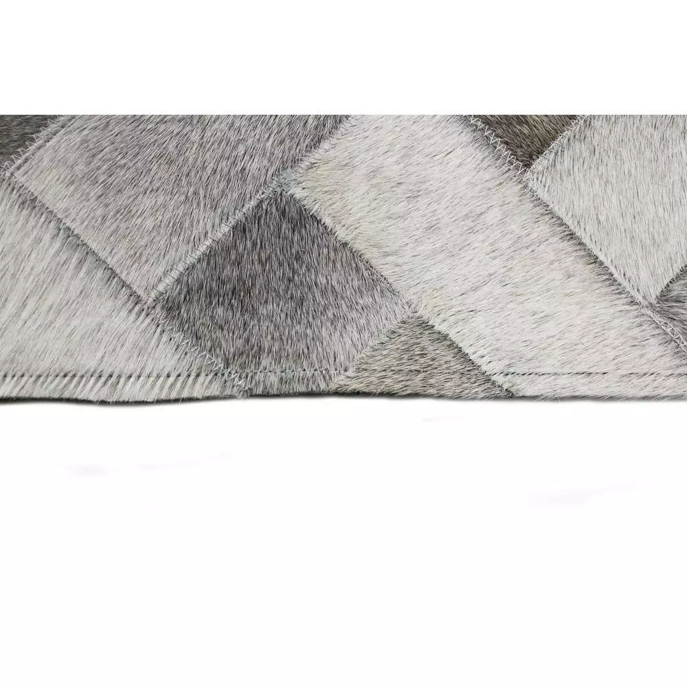 Santa Fe Grey 9 ft. x 12 ft. Geometric Contemporary Area Rug by BASHIAN 5 Santa Fe Grey 9 ft. x 12 ft. Geometric Contemporary Area Rug by BASHIAN - Image 5