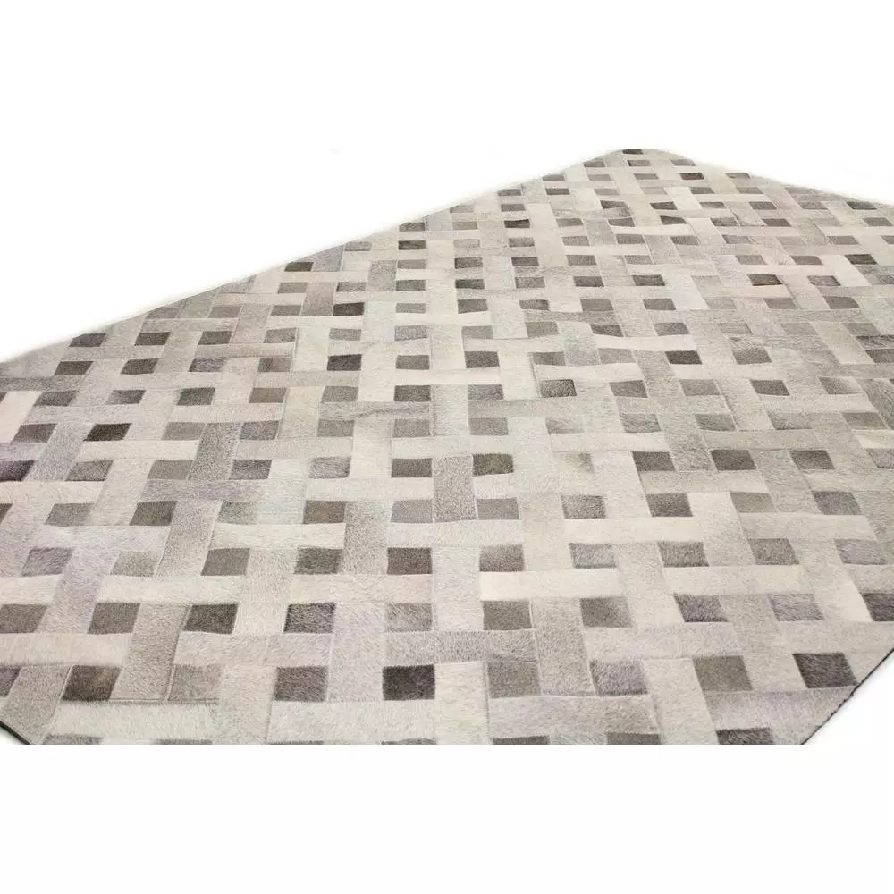 Santa Fe Grey 9 ft. x 12 ft. Geometric Contemporary Area Rug by BASHIAN 2 Santa Fe Grey 9 ft. x 12 ft. Geometric Contemporary Area Rug by BASHIAN - Image 2