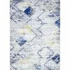 Everek Grey 8 ft. x 10 ft. (7'6" x 9'6") Abstract Transitional Area Rug by BASHIAN