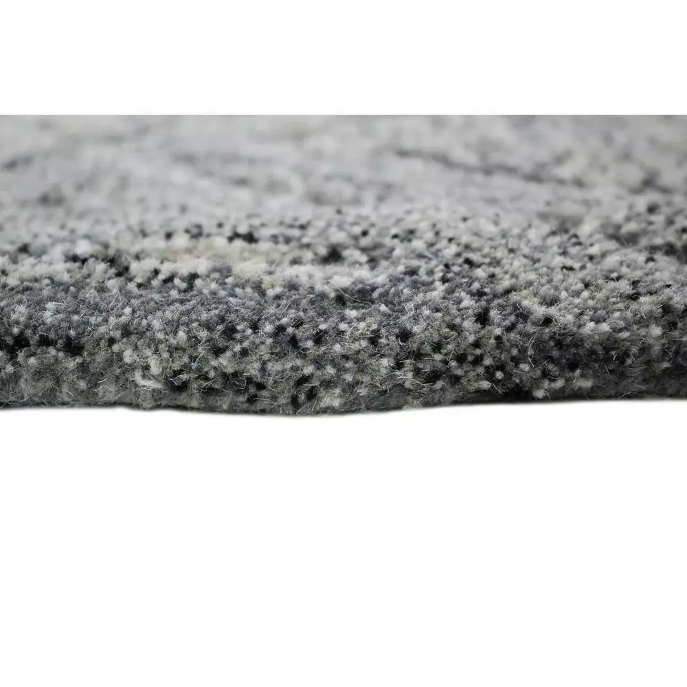 Verona Grey 3 ft. x 8 ft. Geometric Transitional Runner Rug by BASHIAN 5 Verona Grey 3 ft. x 8 ft. Geometric Transitional Runner Rug by BASHIAN - Image 5