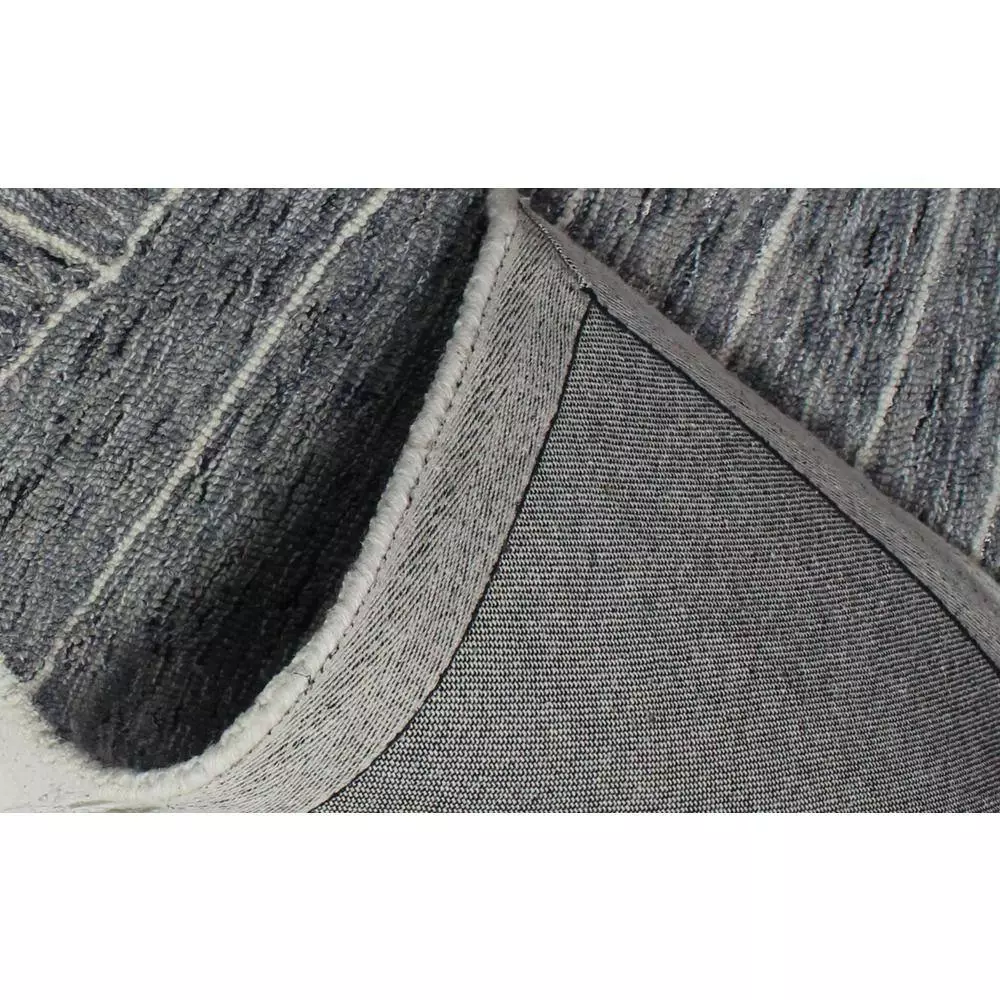 Valencia Grey 3 ft. x 8 ft. Geometric Transitional Runner Rug by BASHIAN 3 Valencia Grey 3 ft. x 8 ft. Geometric Transitional Runner Rug by BASHIAN - Image 3