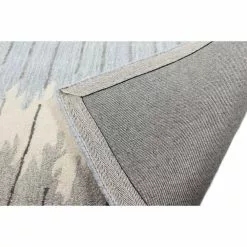 Greenwich Grey/Blue 9 ft. x 12 ft. (8 ft. 6 in. x 11 ft. 6 in.) Striped Contemporary Area Rug by BASHIAN -BASHIAN Shop grey blue bashian area rugs 649652269320 4f 1000