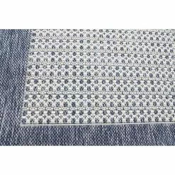Lanai Grey/Blue 8 ft. x 10 ft. (7 ft. 10 in. x 10 ft.) Geometric Transitional Indoor/Outdoor Area Rug by BASHIAN -BASHIAN Shop grey blue bashian area rugs 649652311005 1f 1000
