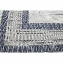 Lanai Grey/Blue 9 ft. x 12 ft. (8 ft. 6 in. x 11 ft. 6 in.) Geometric Transitional Indoor/Outdoor Area Rug by BASHIAN 9 Lanai Grey/Blue 9 ft. x 12 ft. (8 ft. 6 in. x 11 ft. 6 in.) Geometric Transitional Indoor/Outdoor Area Rug by BASHIAN -BASHIAN Shop grey blue bashian area rugs 649652311029 1f 1000
