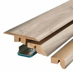 Haze 0.75 in. T x 2.37 in. W x 78.7 in. L Laminate 4-in-1 Molding by PERFORMANCE ACCESSORIES