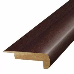 Heirloom 0.75 in. T x 2.37 in. W x 78.7 in. L Stair Nose Molding by PERFORMANCE ACCESSORIES