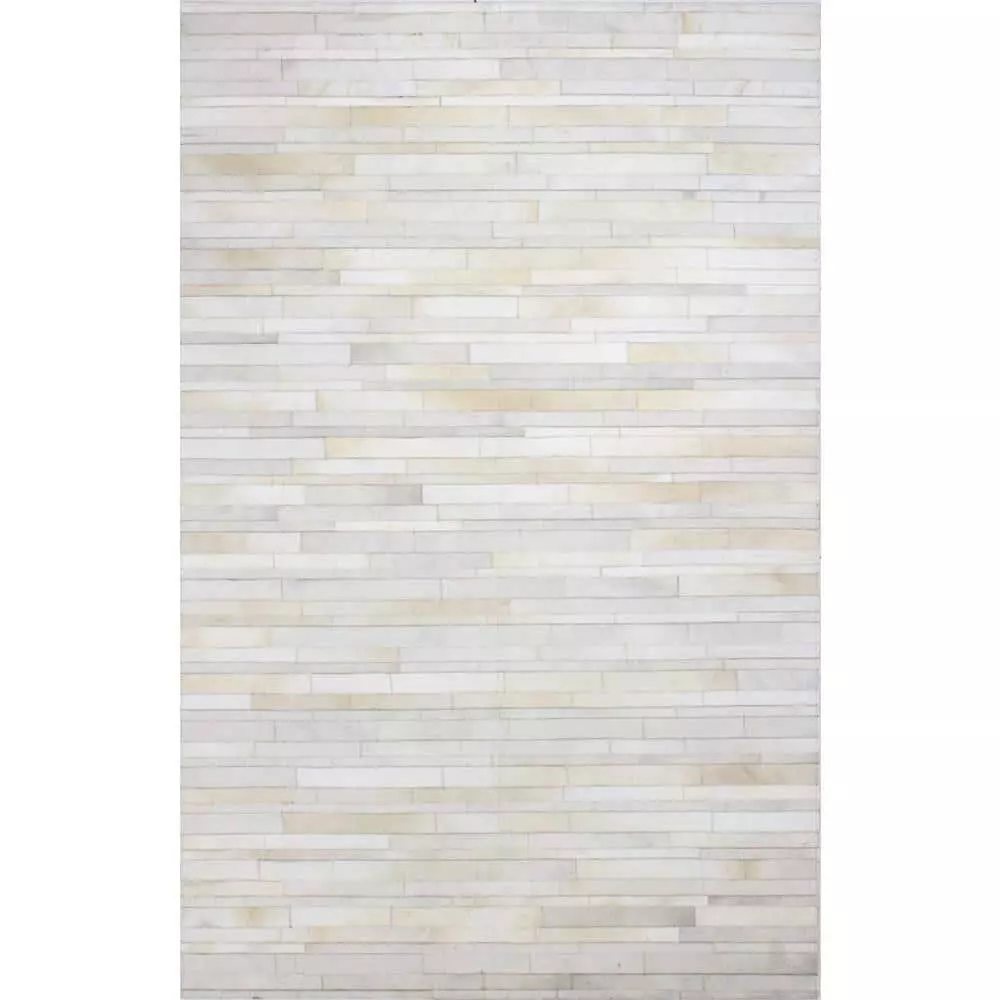 Santa Fe Ivory 8 ft. x 10 ft. Striped Contemporary Area Rug by BASHIAN 1 Santa Fe Ivory 8 ft. x 10 ft. Striped Contemporary Area Rug by BASHIAN