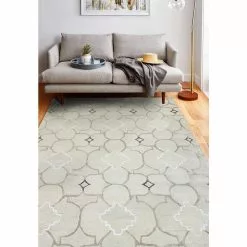 Greenwich Ivory 4 ft. x 6 ft. (3'9" x 5'9") Geometric Contemporary Accent Rug by BASHIAN -BASHIAN Shop ivory bashian area rugs 649652133645 31 1000