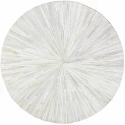 Santa Fe Ivory 8 ft. x 8 ft. Geometric Contemporary Area Rug by BASHIAN
