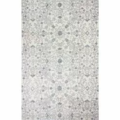 Greenwich Ivory 9 ft. x 12 ft. (8'6" x 11'6") Floral Contemporary Area Rug by BASHIAN