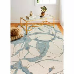 Greenwich Ivory 6 ft. x 9 ft. (5'6" x 8'6") Abstract Contemporary Area Rug by BASHIAN -BASHIAN Shop ivory bashian area rugs 649652261829 31 1000