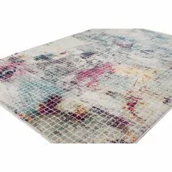 Everek Ivory 4 ft. x 6 ft. (3'6" x 5'6") Abstract Transitional Accent Rug by BASHIAN 7 Everek Ivory 4 ft. x 6 ft. (3'6" x 5'6") Abstract Transitional Accent Rug by BASHIAN -BASHIAN Shop ivory bashian area rugs 649652269641 31 1000