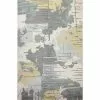 Greenwich Ivory 6 ft. x 9 ft. (5'6" x 8'6") Abstract Contemporary Area Rug by BASHIAN