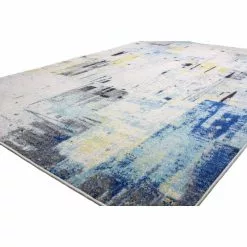 Everek Ivory 9 ft. x 12 ft. (8'6" x 11'6") Abstract Transitional Area Rug by BASHIAN -BASHIAN Shop ivory bashian area rugs 649652285320 31 1000