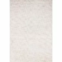 Luminous Ivory 5 ft. x 8 ft. (5 ft. x 7 ft. 6 in.) Solid Contemporary Area Rug by BASHIAN