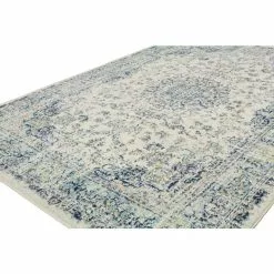 Everek Ivory 10 ft. x 14 ft. (9'6" x 13'6") Floral Transitional Area Rug by BASHIAN -BASHIAN Shop ivory bashian area rugs 649652297170 31 1000