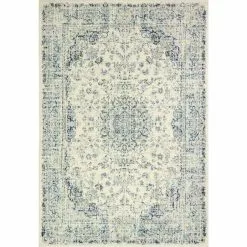 Everek Ivory 10 ft. x 14 ft. (9'6" x 13'6") Floral Transitional Area Rug by BASHIAN