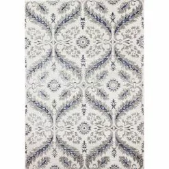 Sevilla Ivory 2 ft. 6 in. x 8 ft. Floral Transitional Runner Rug by BASHIAN