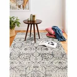 Sevilla Ivory 5 ft. x 8 ft. (5 ft. x 7 ft. 6 in.) Floral Transitional Area Rug by BASHIAN -BASHIAN Shop ivory bashian area rugs 649652305011 31 1000