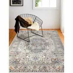 Century Ivory 4 ft. x 6 ft. (3'6" x 5'6") Geometric Transitional Accent Rug by BASHIAN 11 Century Ivory 4 ft. x 6 ft. (3'6" x 5'6") Geometric Transitional Accent Rug by BASHIAN -BASHIAN Shop ivory bashian area rugs 649652308395 31 1000