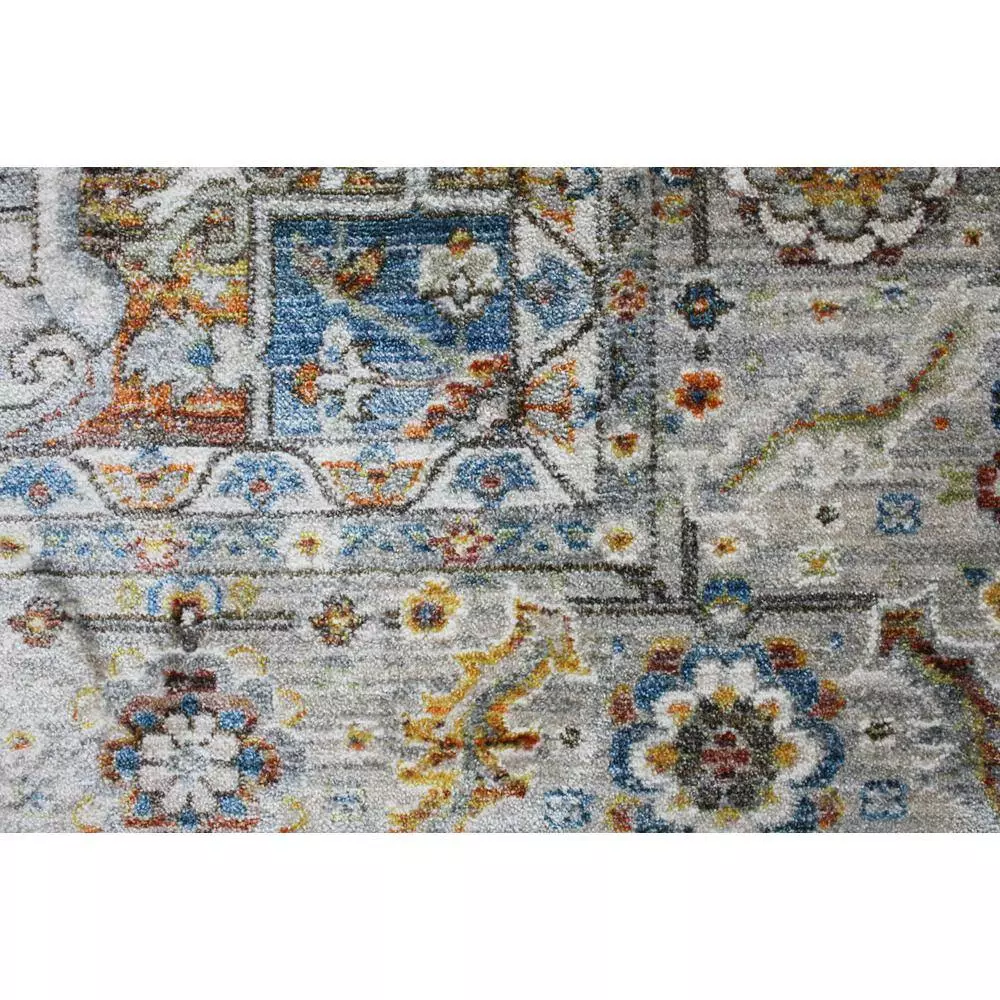 Century Ivory 4 ft. x 6 ft. (3'6" x 5'6") Geometric Transitional Accent Rug by BASHIAN 4 Century Ivory 4 ft. x 6 ft. (3'6" x 5'6") Geometric Transitional Accent Rug by BASHIAN - Image 4