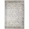 Century Ivory 8 ft. x 10 ft. (7'9" x 9'9") Floral Transitional Area Rug by BASHIAN