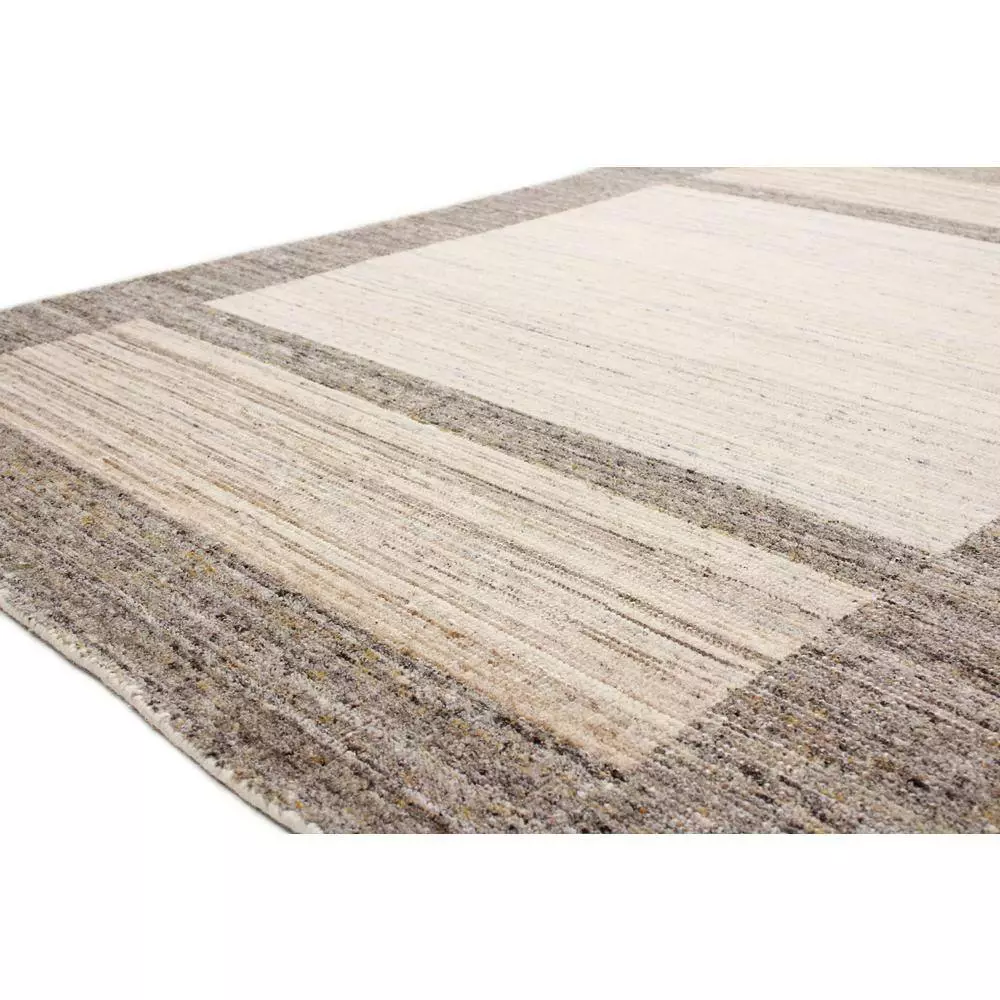 Savannah Ivory/Beige 5 ft. x 8 ft. (5' x 7'6") Geometric Contemporary Area Rug by BASHIAN 2 Savannah Ivory/Beige 5 ft. x 8 ft. (5' x 7'6") Geometric Contemporary Area Rug by BASHIAN - Image 2