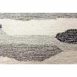 Norwalk Ivory/Black 9 ft. x 12 ft. (8 ft. 6 in. x 11 ft. 6 in.) Abstract Contemporary Area Rug by BASHIAN -BASHIAN Shop ivory black bashian area rugs 649652268187 1f 1000