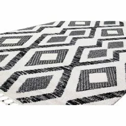 Navajo Ivory/Black 9 ft. x 12 ft. (8'6" x 11'6") Geometric Contemporary Area Rug by BASHIAN 7 Navajo Ivory/Black 9 ft. x 12 ft. (8'6" x 11'6") Geometric Contemporary Area Rug by BASHIAN -BASHIAN Shop ivory black bashian area rugs 649652296364 31 1000