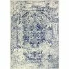 Everek Ivory/Blue 9 ft. x 12 ft. (8'6" x 11'6") Abstract Transitional Area Rug by BASHIAN