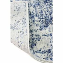 Everek Ivory/Blue 9 ft. x 12 ft. (8'6" x 11'6") Abstract Transitional Area Rug by BASHIAN -BASHIAN Shop ivory blue bashian area rugs 649652247083 66 1000