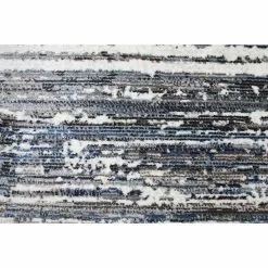 Cambridge Ivory/Blue 3 ft. x 8 ft. (2'6" x 8') Striped Contemporary Runner by BASHIAN 9 Cambridge Ivory/Blue 3 ft. x 8 ft. (2'6" x 8') Striped Contemporary Runner by BASHIAN -BASHIAN Shop ivory blue bashian area rugs 649652306124 4f 1000