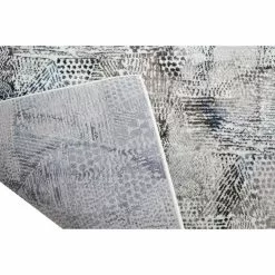 Cambridge Ivory/Blue 5 ft. x 8 ft. (5' x 7'6") Abstract Transitional Area Rug by BASHIAN -BASHIAN Shop ivory blue bashian area rugs 649652306193 c3 1000