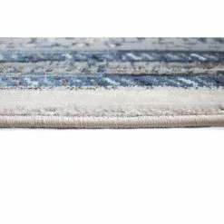 Cambridge Ivory/Blue 7 ft. x 10 ft. (7'1" x 10') Geometric Transitional Area Rug by BASHIAN -BASHIAN Shop ivory blue bashian area rugs 649652306209 1f 1000