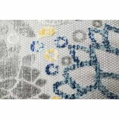 Veranda Ivory/Blue 2.6 ft. x 8 ft. Floral Transitional Area Rug by BASHIAN 9 Veranda Ivory/Blue 2.6 ft. x 8 ft. Floral Transitional Area Rug by BASHIAN -BASHIAN Shop ivory blue bashian outdoor rugs 649652304465 4f 1000