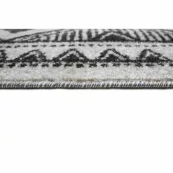 Tangier Ivory/Charcoal 8 ft. x 10 ft. (7 ft. 6 in. x 9 ft. 6 in.) Geometric Contemporary Area Rug by BASHIAN -BASHIAN Shop ivory charcoal bashian area rugs 649652307961 44 1000