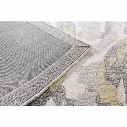 Norwalk Ivory/Gold 9 ft. x 12 ft. (8 ft. 6 in. x 11 ft. 6 in.) Abstract Contemporary Area Rug by BASHIAN -BASHIAN Shop ivory gold bashian area rugs 649652260457 4f 1000