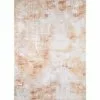 Everek Ivory/Gold 9 ft. x 12 ft. Abstract Transitional Area Rug by BASHIAN