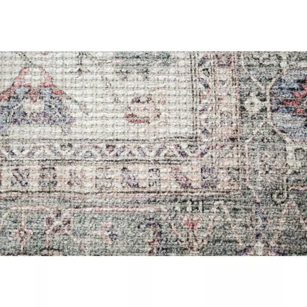 Impressions Ivory/Green 8 ft. x 10 ft. Geometric Transitional Area Rug by BASHIAN 4 Impressions Ivory/Green 8 ft. x 10 ft. Geometric Transitional Area Rug by BASHIAN - Image 4