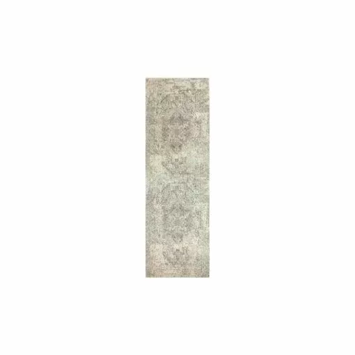 Everek Ivory/Grey 3 ft. x 8 ft. (2'6" x 8') Abstract Transitional Runner by BASHIAN -BASHIAN Shop ivory grey bashian area rugs 649652247151 64 1000