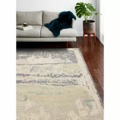 Norwalk Ivory/Grey 5 ft. x 8 ft. (5 ft. x 7 ft. 6 in.) Abstract Contemporary Area Rug by BASHIAN 11 Norwalk Ivory/Grey 5 ft. x 8 ft. (5 ft. x 7 ft. 6 in.) Abstract Contemporary Area Rug by BASHIAN -BASHIAN Shop ivory grey bashian area rugs 649652271750 31 1000