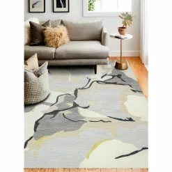 Greenwich Ivory/Grey 9 ft. x 12 ft. (8'6" x 11'6") Abstract Contemporary Area Rug by BASHIAN 11 Greenwich Ivory/Grey 9 ft. x 12 ft. (8'6" x 11'6") Abstract Contemporary Area Rug by BASHIAN -BASHIAN Shop ivory grey bashian area rugs 649652299914 31 1000