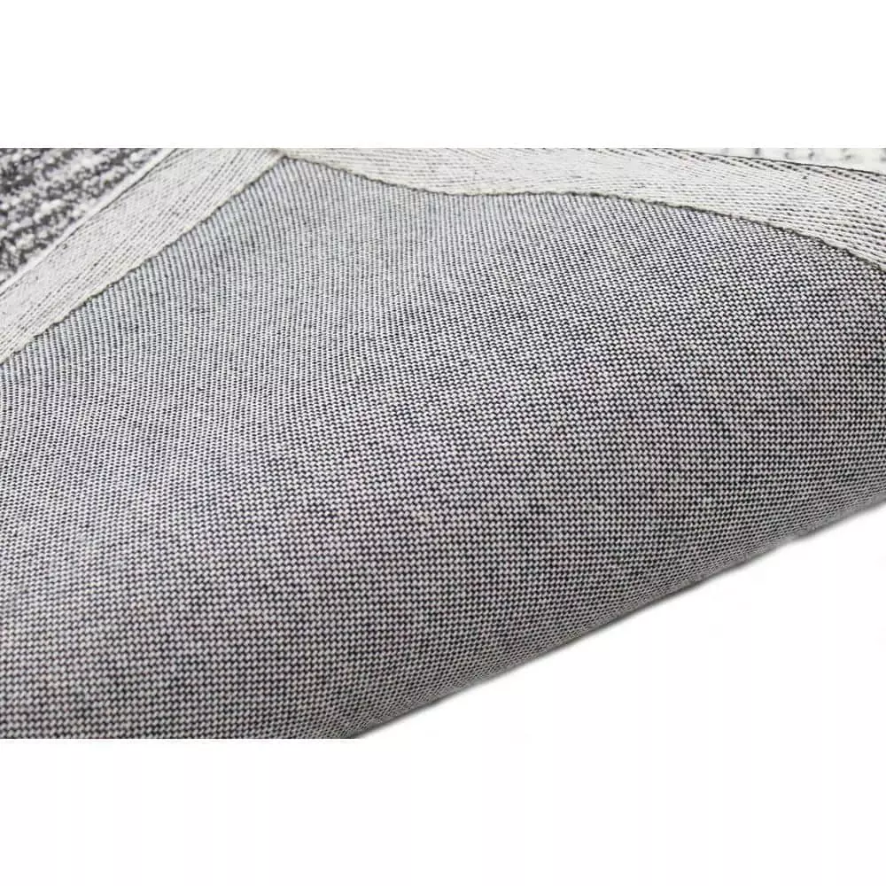 Greenwich Ivory/Grey 9 ft. x 12 ft. (8'6" x 11'6") Abstract Contemporary Area Rug by BASHIAN 3 Greenwich Ivory/Grey 9 ft. x 12 ft. (8'6" x 11'6") Abstract Contemporary Area Rug by BASHIAN - Image 3