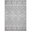 Veranda Ivory/Grey 2.6 ft. x 8 ft. Geometric Transitional Area Rug by BASHIAN