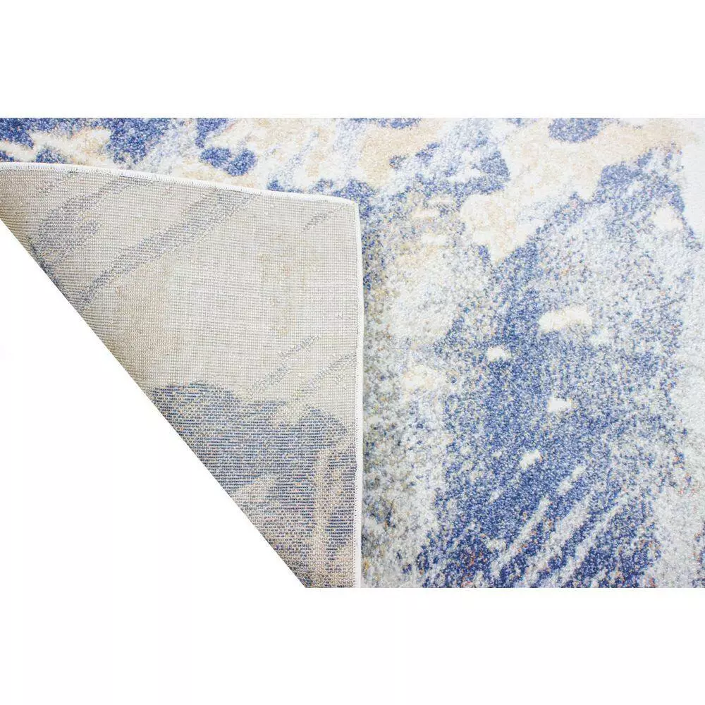 Everek Ivory/Multi 5 ft. x 8 ft. Abstract Transitional Area Rug by BASHIAN 3 Everek Ivory/Multi 5 ft. x 8 ft. Abstract Transitional Area Rug by BASHIAN - Image 3