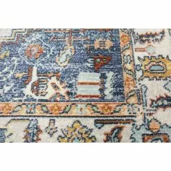 Sorrento Ivory/Navy 9 ft. x 12 ft. (8'6" x 11'6") Geometric Transitional Area Rug by BASHIAN -BASHIAN Shop ivory navy bashian area rugs 649652293912 fa 1000