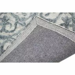 Verona Ivory/Slate 5 ft. x 8 ft. (5 ft. x 7 ft. 6 in.) Geometric Transitional Area Rug by BASHIAN -BASHIAN Shop ivory slate bashian area rugs 649652305271 4f 1000