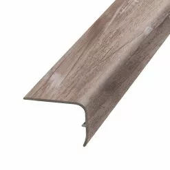 Lighthouse 1.32 in. Thick x 1.88 in. Wide x 78.7 in. Length Vinyl Stair Nose Molding by PERFORMANCE ACCESSORIES